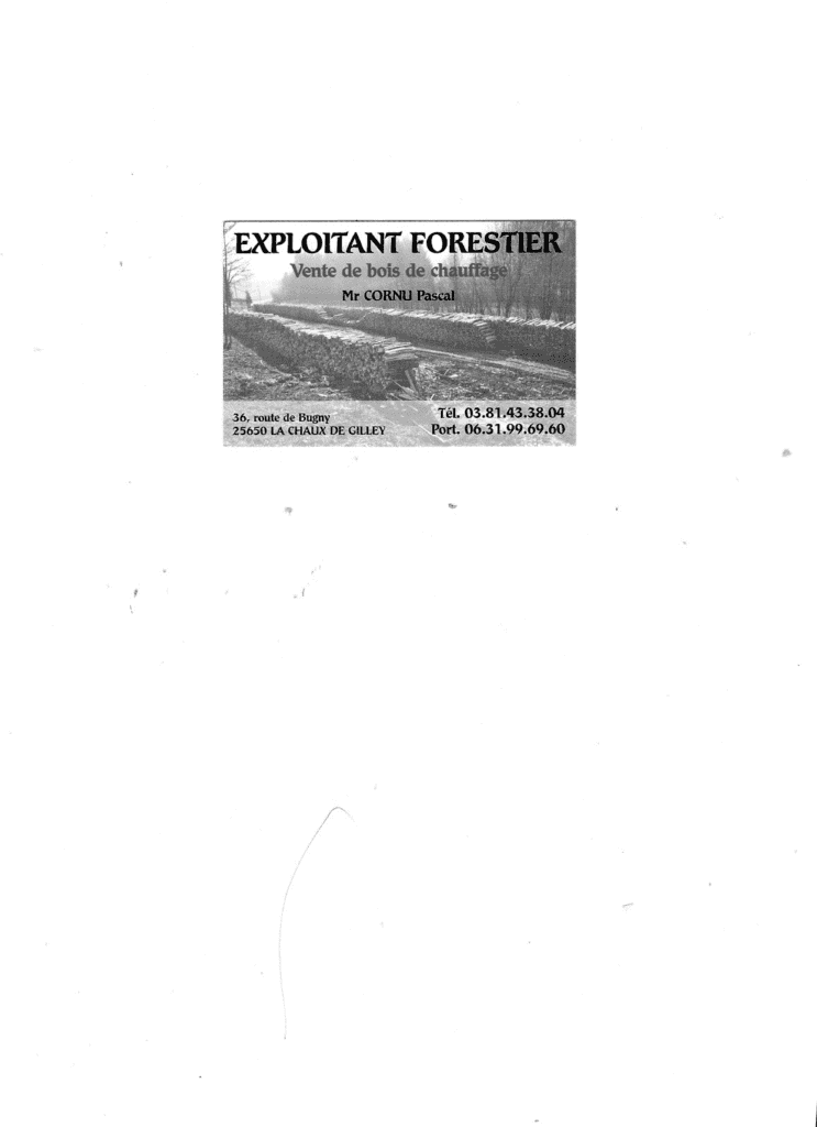 Exploitation forestière Exploitation forestière